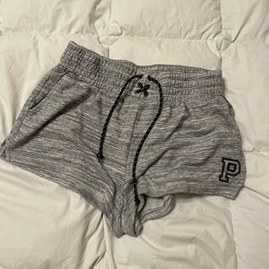 Pink sweat shorts size small